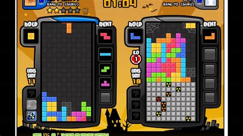 Tetris battle - TenTrix. 4.1. Embed. Tetris adventure continues with an entertaining and different version of Tetris which is the classic game of the years. The thing you need to do is to destroy each line by putting the objects created on the below side of the game screen on the board. If you cannot find enough places to put your objects, you fail.